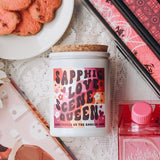 Sapphic Love Scene Queen Candle