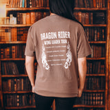 Fourth Wing Inspired: Wing Leader Tour Heavy Weight Tee