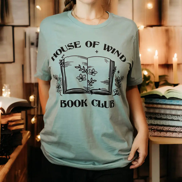 A Court of Silver Flames Inspired: House of Wind Book Club Tee Shirt
