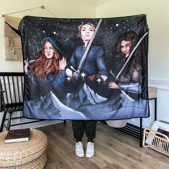 A Court of Silver Flames Inspired: Valkyries Blanket ACOSF