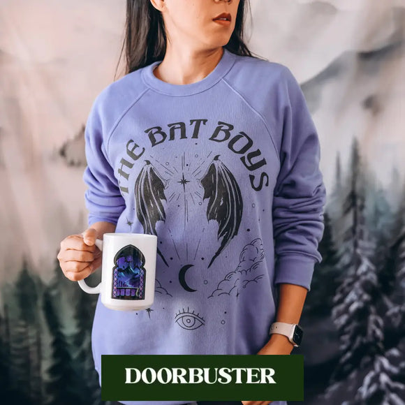 A Court of Thorns and Roses Inspired: Bat Boys Pullover Sweater Shirt