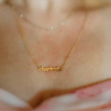 A Court of Thorns and Roses Inspired: Chapter 55 Wordplate Necklace Necklace