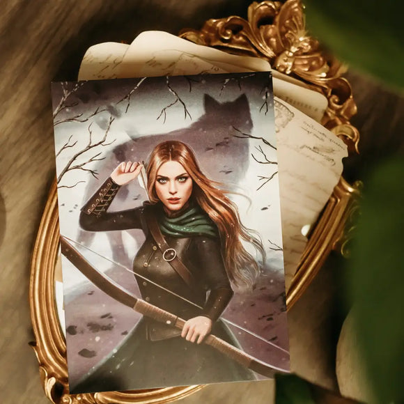 A Court of Thorns and Roses Inspired: Feyre Art Print Art Prints