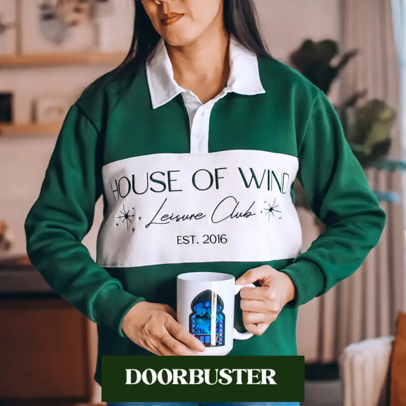 A Court of Thorns and Roses Inspired: House of Wind Polo Sweater Sweater