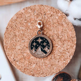 A Court of Thorns and Roses Inspired: Night Court Charm Gold Enamel Pins