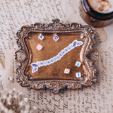 A Court of Thorns and Roses Inspired: Night Court Friendship Bracelet Sticker Stickers