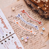 A Court of Thorns and Roses Inspired: Night Court Friendship Bracelet Sticker Stickers