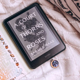 A Court of Thorns and Roses Inspired Night Court Kindle Dust Plug Enamel Pins