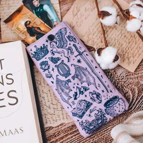 A Court of Thorns and Roses Inspired Puffy Pouch Bags