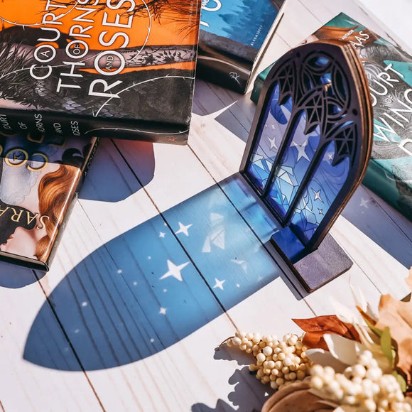 A Court of Thorns and Roses Inspired Stained Glass Window Home