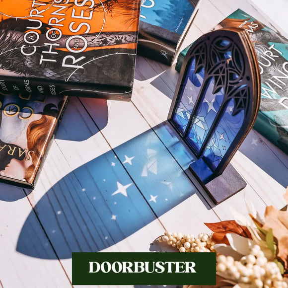 A Court of Thorns and Roses Inspired Stained Glass Window Home