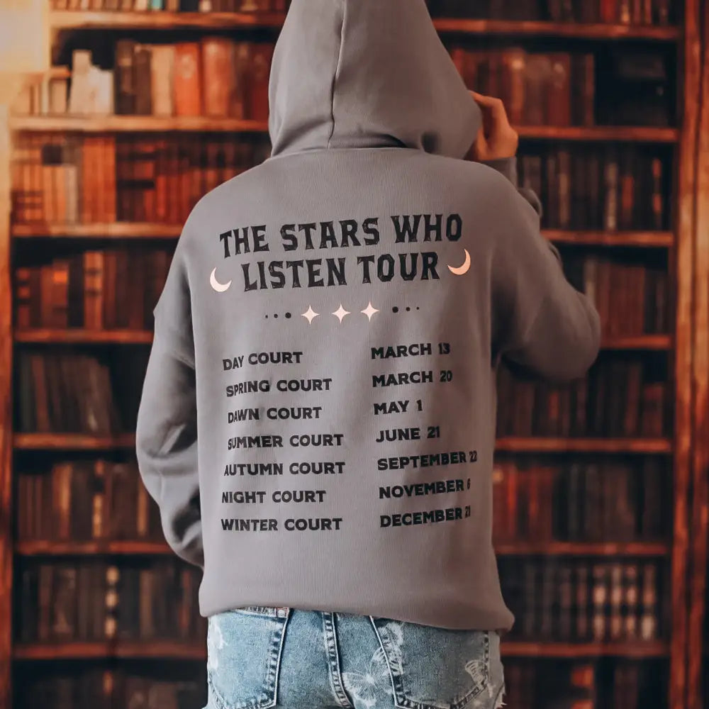A Court of Thorns and Roses Inspired: Stars Who Listen Tour Hoodie