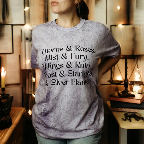 A Court of Thorns and Roses Inspired: A Court of Titles Heavy Weight Tee Shirt