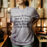 A Court of Thorns and Roses Inspired: A Court of Titles Heavy Weight Tee Shirt