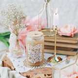 A Dance With Dragons Inspired 12oz Glass Luxe Tumbler Glass Tumbler With Lid & Straw Drinkware