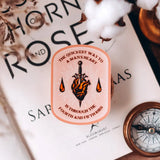 A Court of Thorns and Roses Inspired: Man’s Heart Sticker Stickers