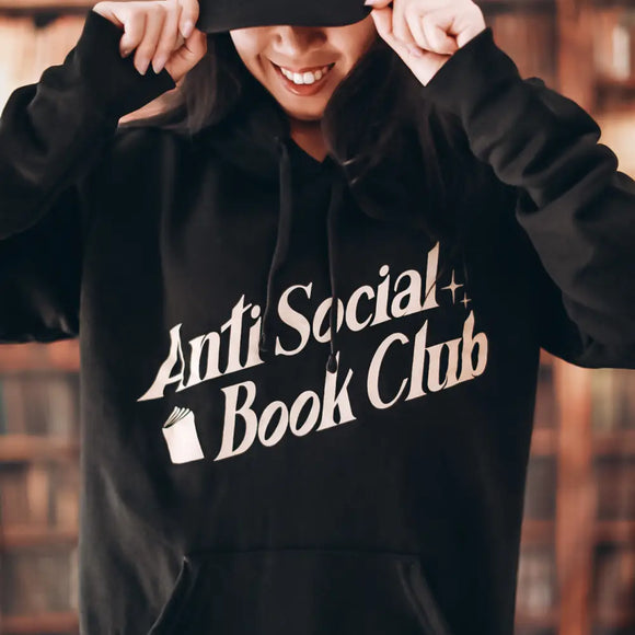 Anti Social Book Club Hoodie Shirt
