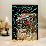 Beauty & the Beast Inspired: Acrylic Bookends