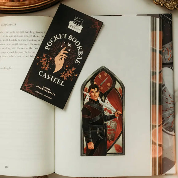 Blood and Ash Inspired: Casteel Pocket Bookbae Bookmarks