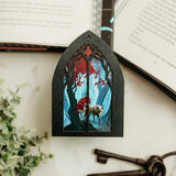 Blood and Ash Inspired: Blood Forest Wanderlust Window