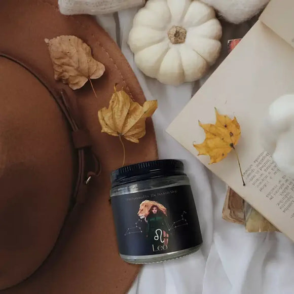 Blood and Ash Inspired: Poppy Leo Candle 4oz Candles