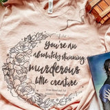 Blood and Ash Inspired: Stunning Murderous Creature Tee Shirt