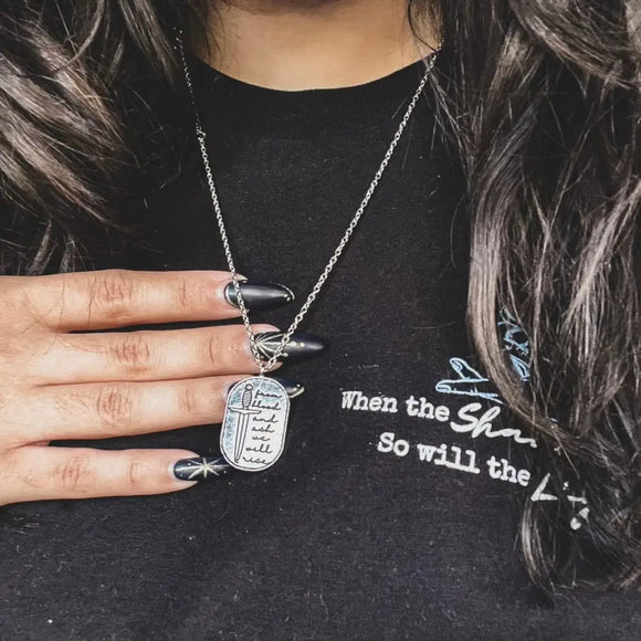 Blood and Ash Inspired: We Will Rise Necklace