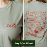 Blood and Ash Lover Heavy Weight Tee Shirt