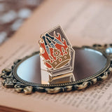 Bonds of Blood & Blades Inspired Cabinet of Curiosities Scarred Inspired Enamel Pin (extra rare) Enamel Pins