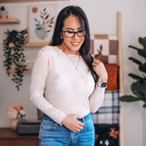 Book Dragon Lace Long Sleeve Top Long Sleeve Shirt