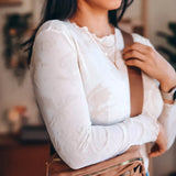 Book Dragon Lace Long Sleeve Top Long Sleeve Shirt