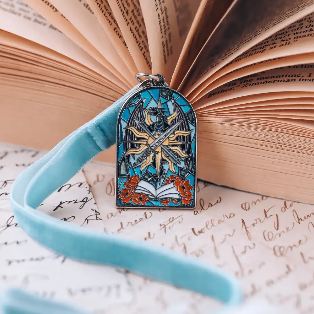 Book Dragons Inspired Literary Leadlight Bookmarks