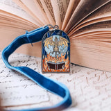 Book Dragons Inspired Literary Leadlight Bookmarks Zodiac Academy Inspired: Darius Literary Leadlight Bookmark