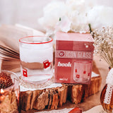 Book Icon Glass Drinkware