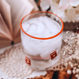 Book Icon Glass Drinkware