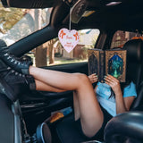 Book Shopping Car Air Freshener Accessories