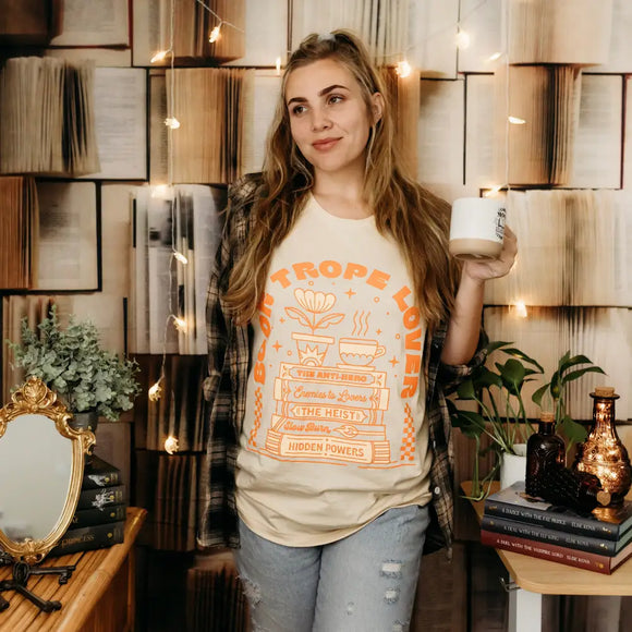Book Trope Lover Tee Shirt