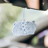 Bookish Angel Darkly Devil Car Air Freshener - Accessories