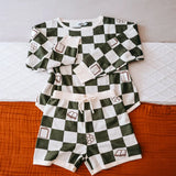 MEMBERS FIRST: Bookish Checker Lounge Set Hoodie