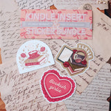 Bookish Coffee Kindle Inserts and Sticker Bundle Stickers