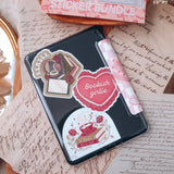 Bookish Coffee Kindle Inserts and Sticker Bundle Stickers