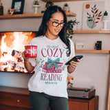 Bookish Cozy Reading Season Heavy Weight Tee Shirt