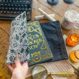 Bookish Fabric Dust Jacket Bookmarks