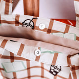 Bookish Gingham Tote Bag - Bags