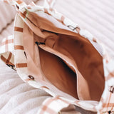 Bookish Gingham Tote Bag - Bags