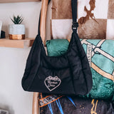 Bookish Girlie Embroidered Handbag Bags