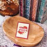 Bookish Girlie Stamp Sticker - Stickers