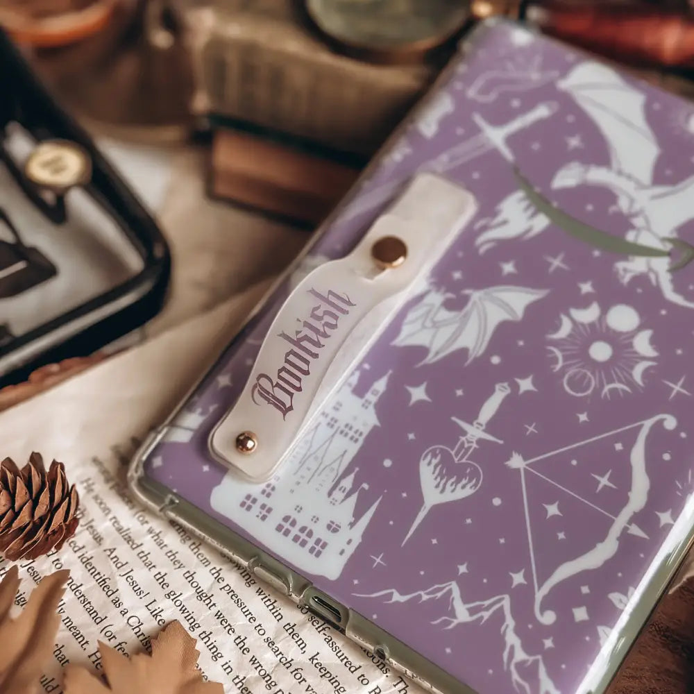Bookish Kindle Case & Grip Set
