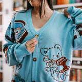 Bookish Love Cardigan Hoodie