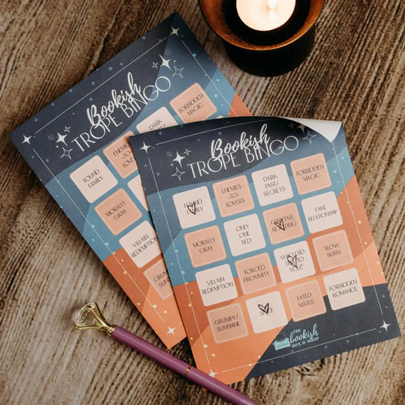 Bookish Trope Bingo Sticky Notes stationary